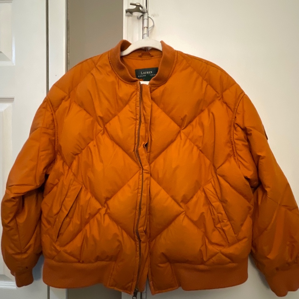 Lauren by Ralph Lauren Mens Quilted Puffer Jacket Size L